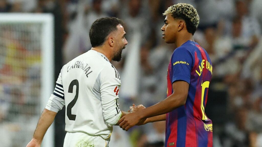 Lamine Yamal y Carvajal tuvieron una fuerte discusión en el Clásico, la cual, Luis de la Fuente quiere dejar atrás