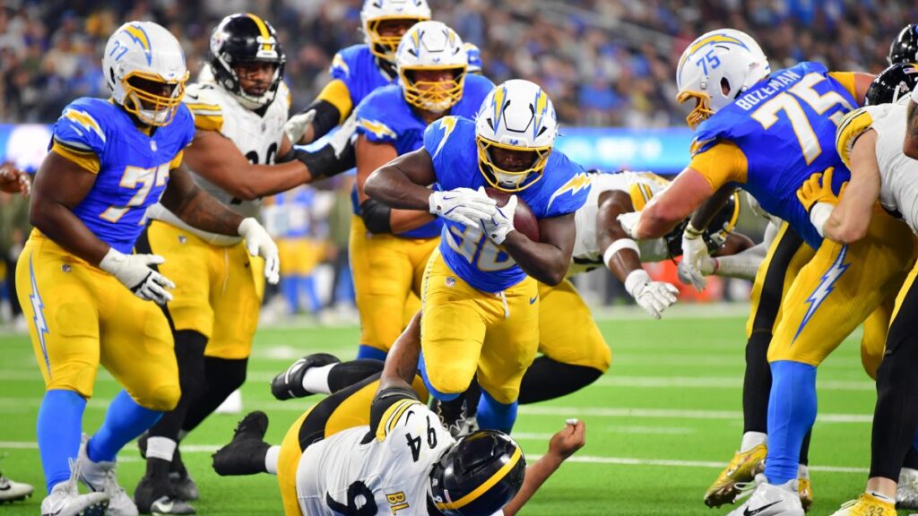 Anotación de Chargers ante Steelers