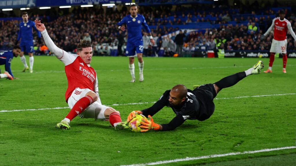 Chelsea y Arsenal empatan en la jornada 13 de la Premier League