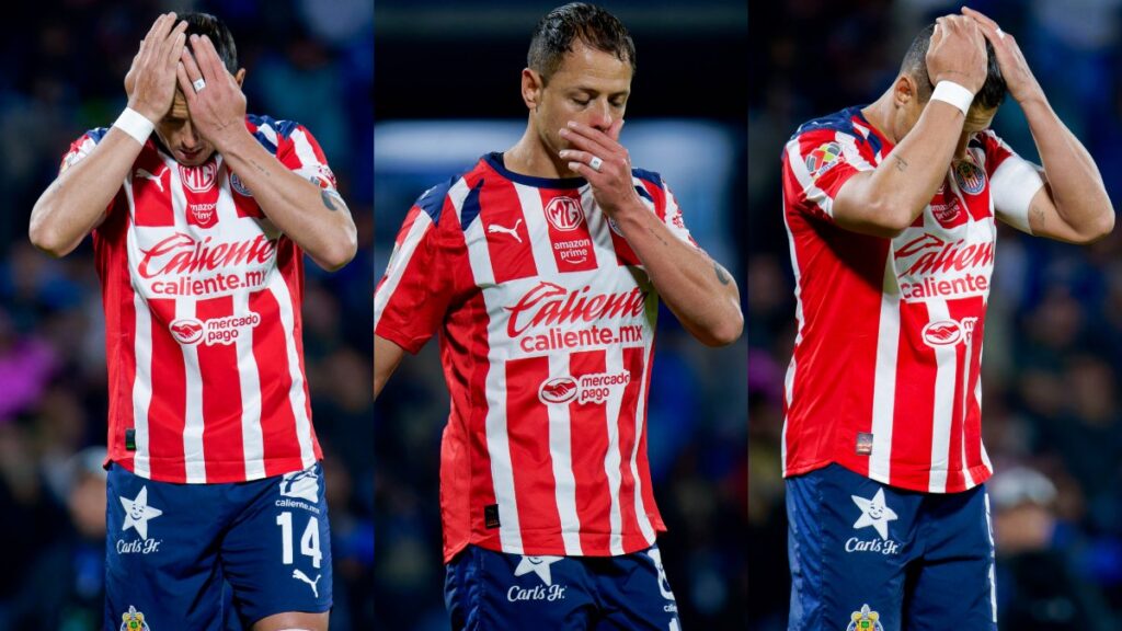 ¡Amargo adiós! Chicharito, de ídolo a rostro de la eliminación de Chivas en cuartos
