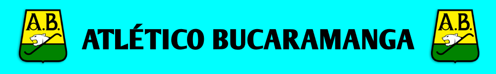 Cintillo de Atlético Bucaramanga.
