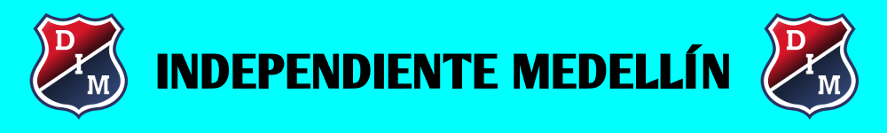 Cintillo de Independiente Medellín.