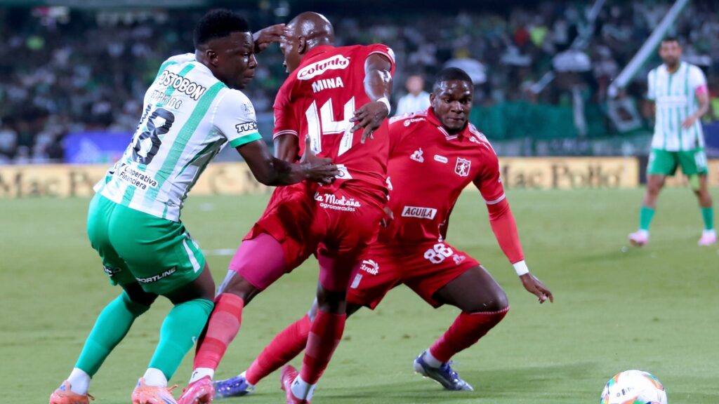 Atlético Nacional vs América en Medellín.
