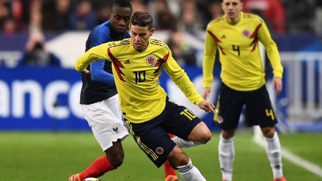 Colombia Vs Francia, juego amistoso.