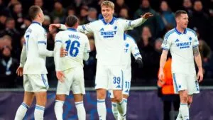 Conpenhague sufre pero consigue su primera victoria en la Champions