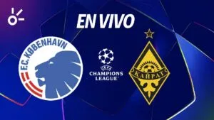Copenhague vs Kairat, en vivo el partido de la Champions League 2025