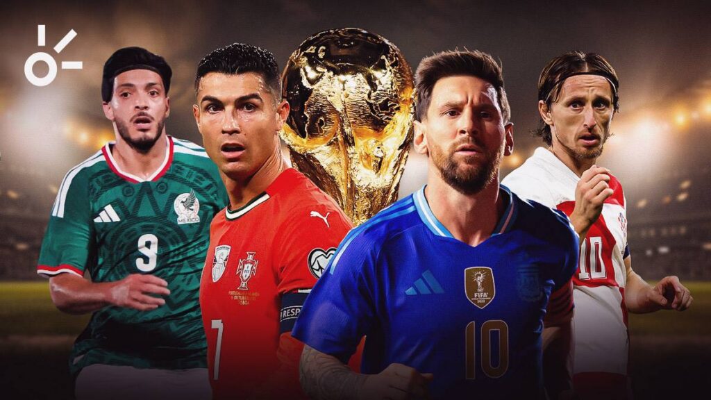 El Mundial del 2026 será el escenario para que distintas estrellas del fútbol como Cristiano y Messi digan adiós de las Copas del Mundo