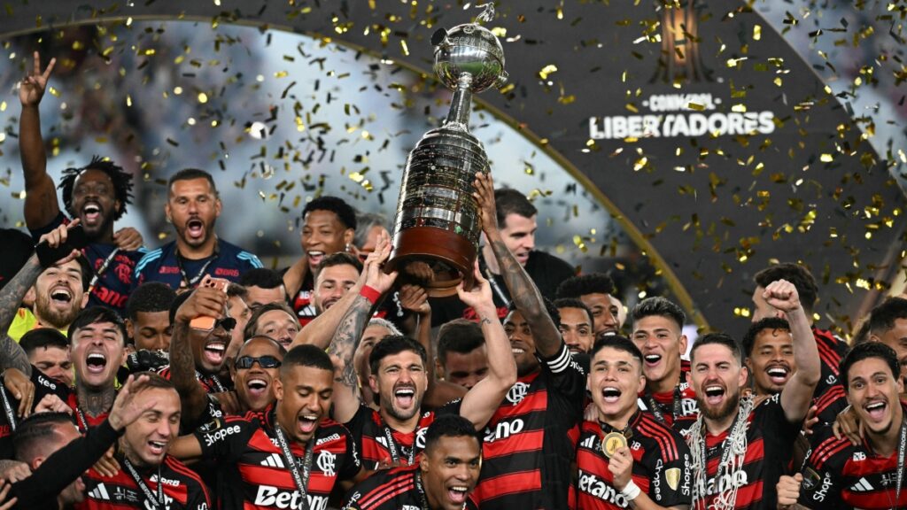 Flamengo campeón de la Libertadores.