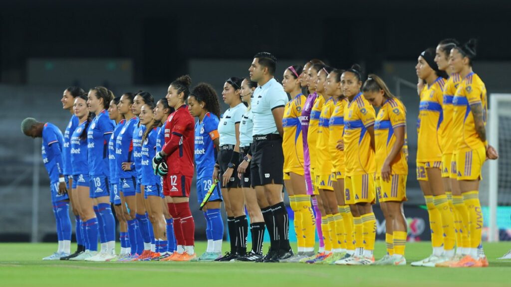 Cruz Azul vs Tigres, previo al inicio del partido