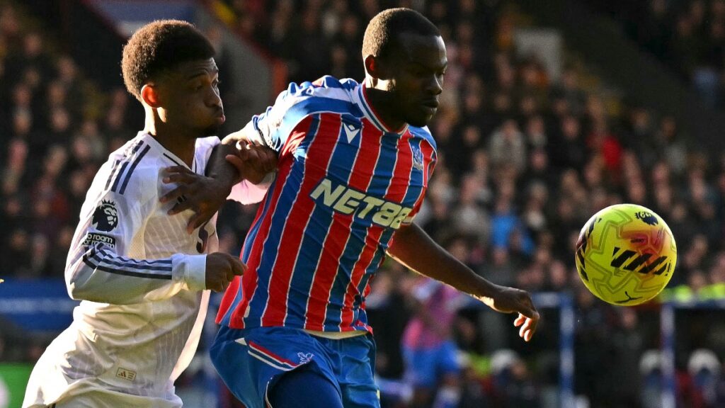 Crystal Palace vs Manchester United.