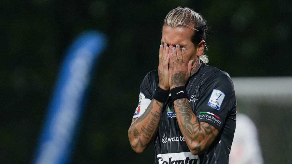 Dayro Moreno, en un partido de Once Caldas. - Vizzor Image.