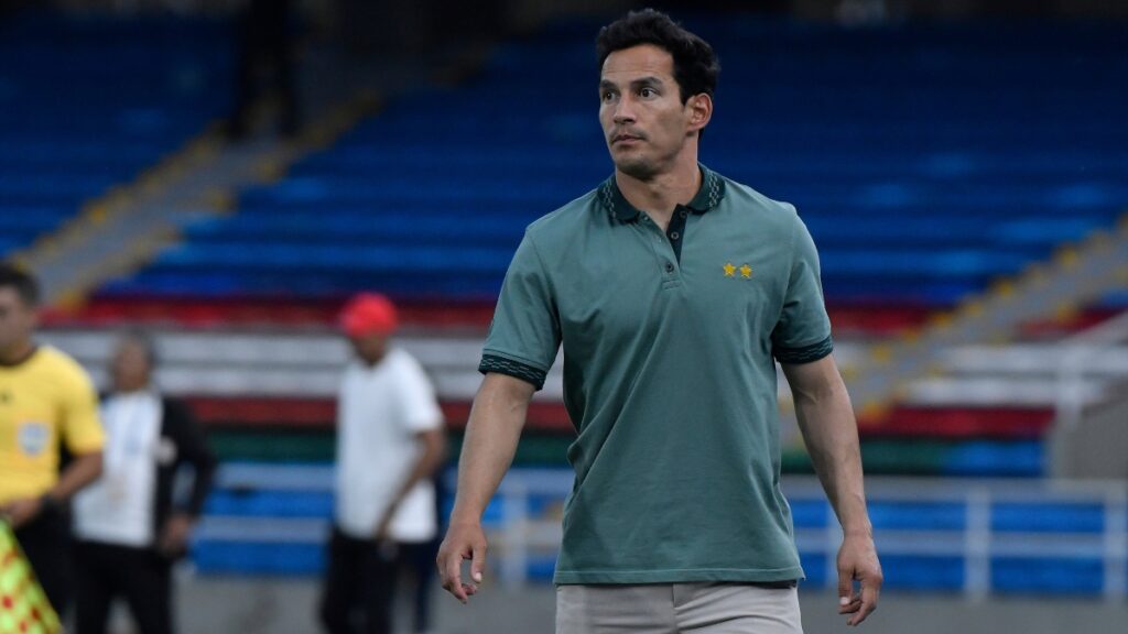 Diego Arias, técnico de Nacional