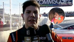 Diego Ortiz rompe en llanto tras coronarse campeón de la NASCAR México Challenge Series
