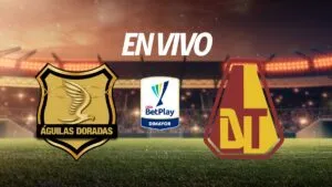 Águilas Doradas vs Deportes Tolima, en vivo el partido de la Liga BetPlay 2025-II