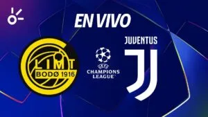 Bodo Glimt vs Juventus, en vivo la Champions League 2025: resultado y goles de la jornada 5