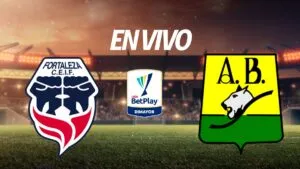 Fortaleza vs Atlético Bucaramanga, en vivo el partido de la Liga betPlay 2025-II