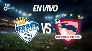 Cobán Imperial vs Mictlán en vivo: partido de la Liga de Guatemala 2025