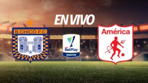 Boyacá Chicó vs América de Cali, en vivo el partido de la Liga BetPlay 2025-II