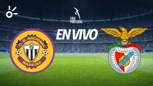 Nacional vs Benfica, en vivo la Primeira Liga 2025/26: resultado y goles de la jornada 12