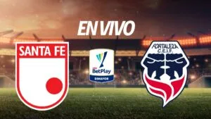 Independiente Santa Fe vs Fortaleza, en vivo el partido de la Liga BetPlay 2025-II