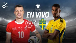 Suiza vs Suecia en vivo: Eliminatorias UEFA rumbo al Mundial 2026