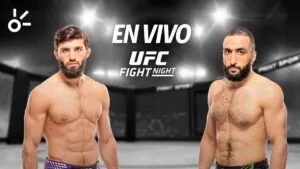 UFC Fight Night en vivo: Tsarukyan vs Hooker y Topuria vs Almakhan