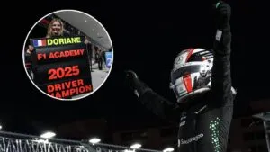 Doriane Pin conquista la F1 Academy 2025 con un quinto lugar en Las Vegas
