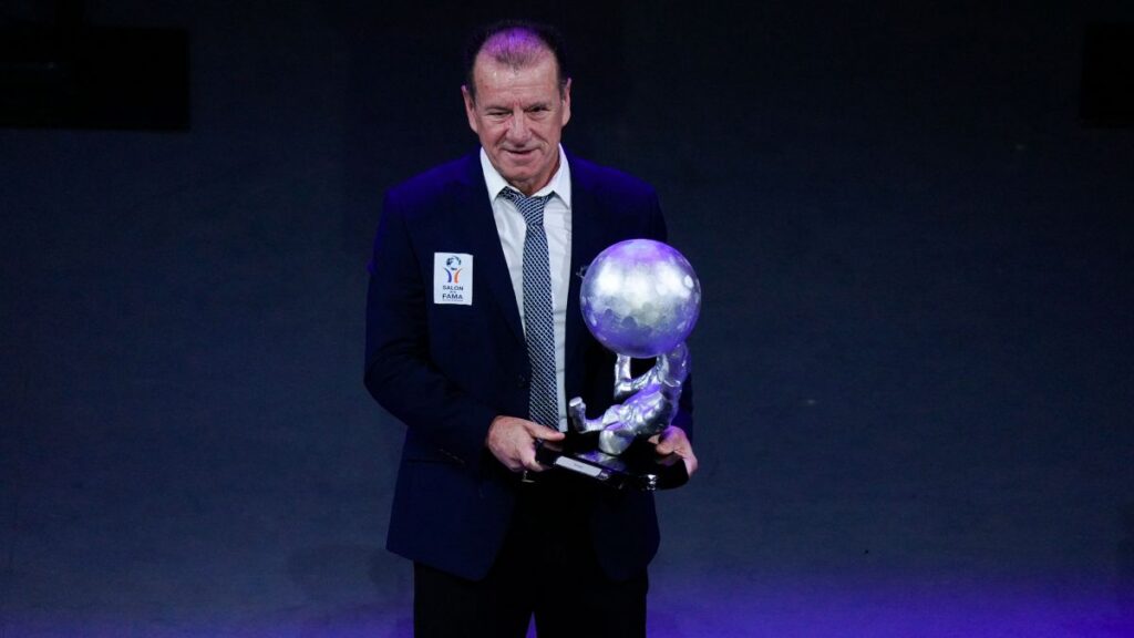 Dunga en el Salón de la Fama. Imago 7