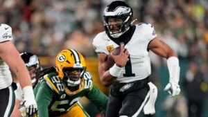 Eagles derrotan a los Packers en un ‘frío’ Monday Night Football