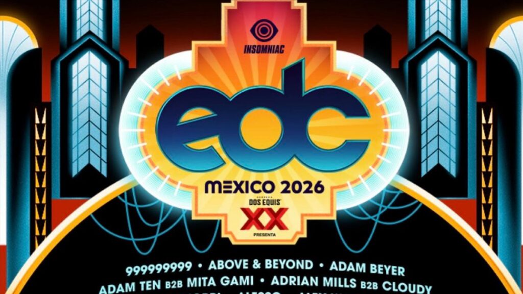 Hardwell y 999999999 encabezan impresionante cartel de EDC México 2026: ¿Quieres boletos?