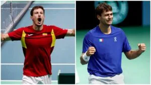 ¡Sin Sinner ni Alcaraz! Italia y España se enfrentan en la final de Copa Davis