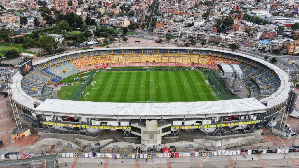 Aforo reducido en el Estadio El Campin 