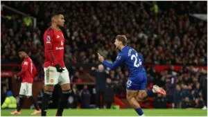 Everton se impone al Manchester United tras una serie de atajadas heroicas de Jordan Pickford
