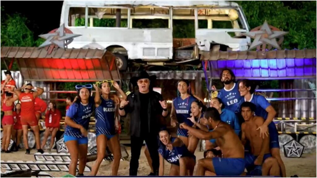 El Equipo Azul tuvo una gran remontada. Foto print X: @ExatlonMx