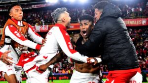 ¿Minuto 95 o minuto Santa Fe?