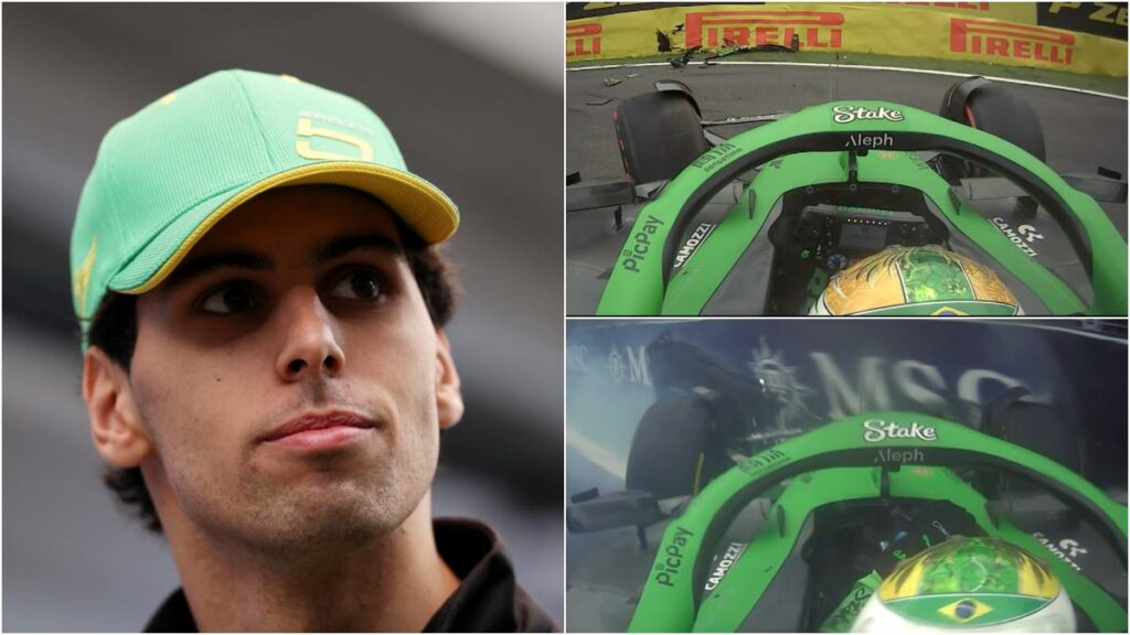 Gabriel Bortoleto tuvo un desafortunado hilo de inconvenientes en su primer Gran Premio como local; volverá por la revancha