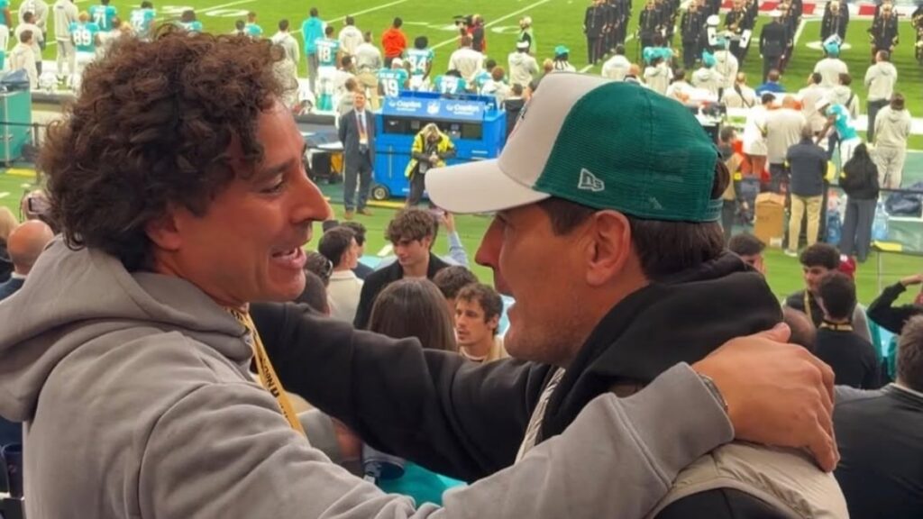 Memo Ochoa va al partido de NFL en el Bernabéu