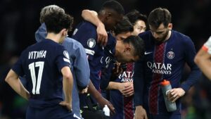 PSG pierde a Hakimi por varias semanas debido a un esguince en el tobillo izquierdo