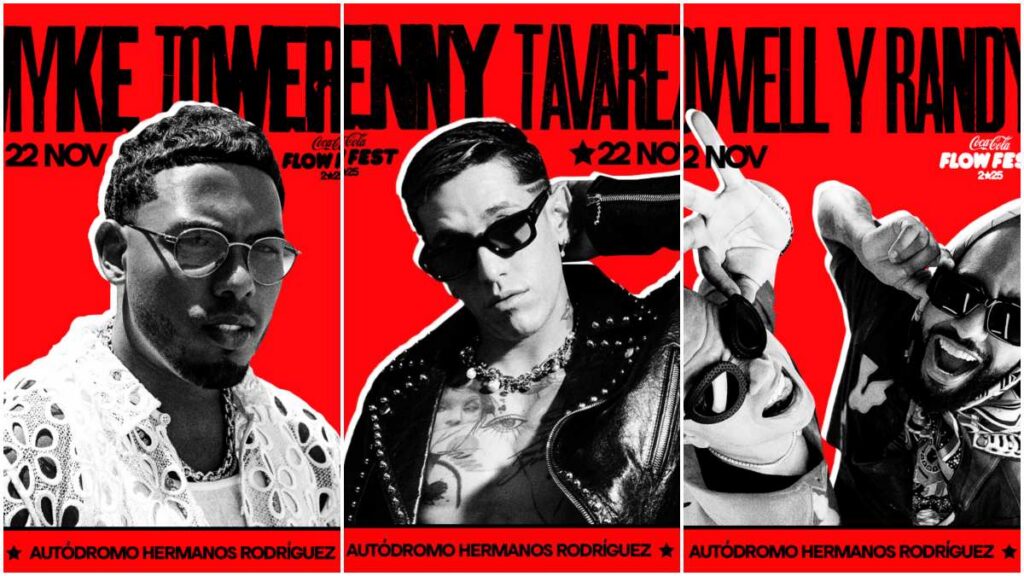 El Flow Fest 2025 confirmó horarios por día y escenario; el festival va del 22 al 23 de noviembre en el Autódromo Hermanos Rodríguez.