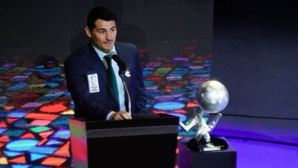 Iker Casillas en el Salón de la Fama. Imago 7