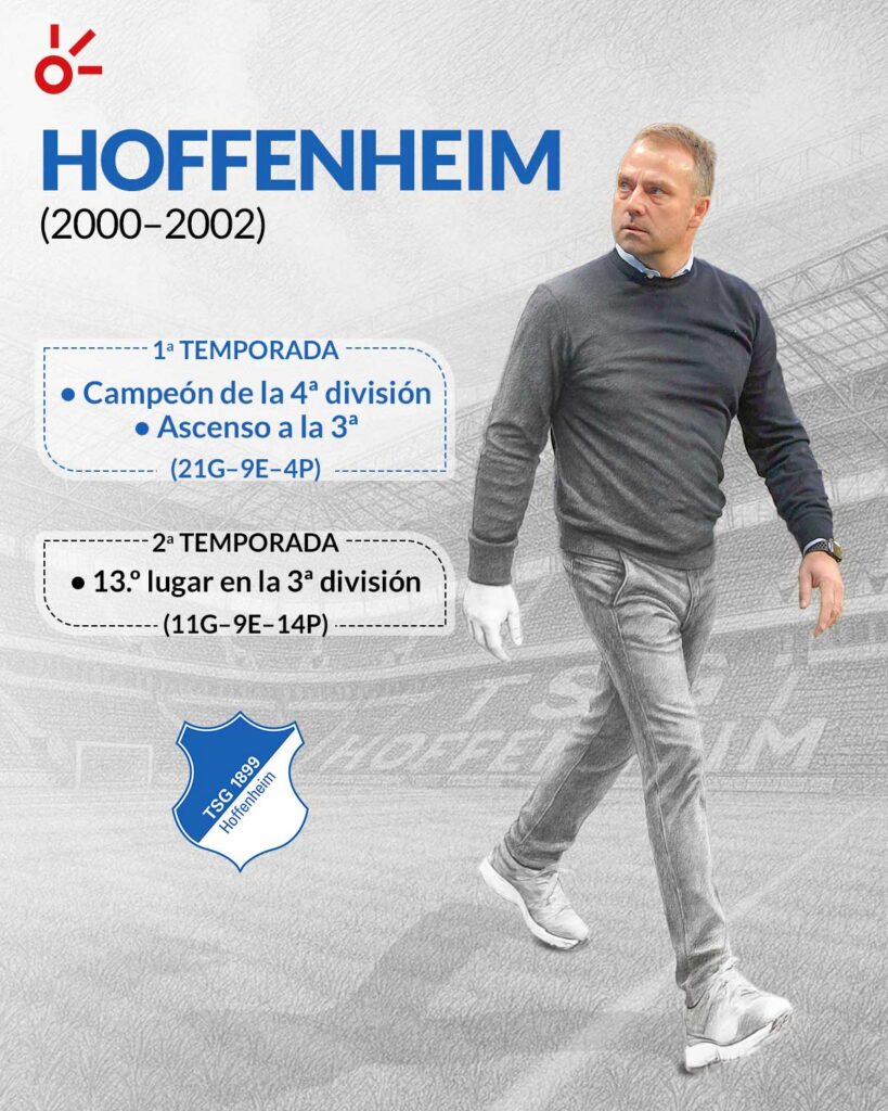 Hansi Flick llega y genera un impacto que se traduce en títulos para sus clubes, pero la incógnita aparece en su segunda temporada