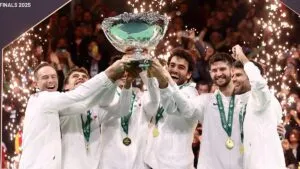 Italia, primer tricampeón de la Copa Davis en 50 años