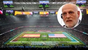 Javier Tebas carga contra el Real Madrid tras el partido de NFL en el Bernabéu