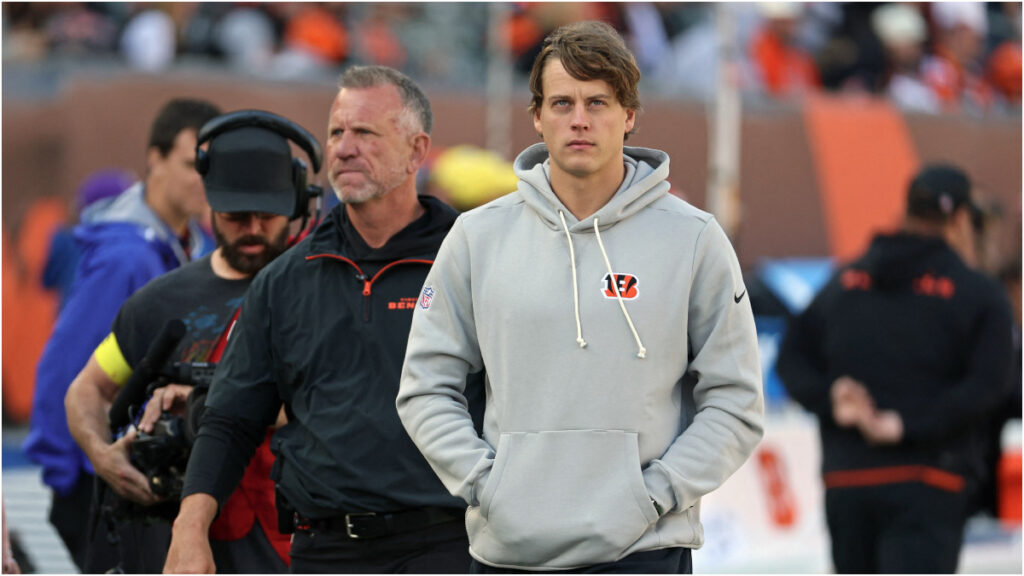 Burrow se sometió a una cirugía en un dedo del pie izquierdo. Reuters