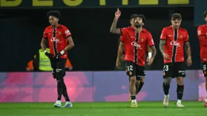 Johan Mojica, sin protagonismo en el empate entre Mallorca y Osasuna