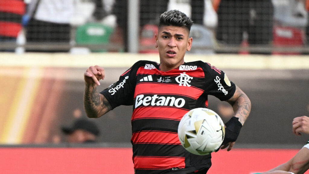 Jorge Carrascal, en la final de Copa Libertadores. - Luis Acosta, AFP.