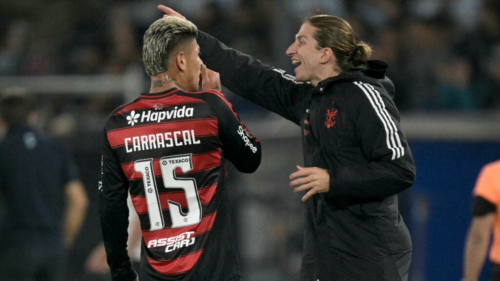 Jorge Carrascal, jugador colombiano en Flamengo