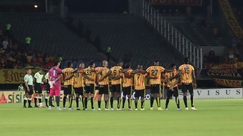 Jugadores del Deportivo Pereira. - Vizzor Image.