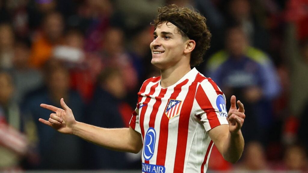 Atlético de Madrid gana con gol de Julián Álvarez