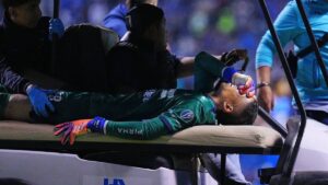Kevin Mier sufre fractura de tibia y se pierde la Liguilla con Cruz Azul